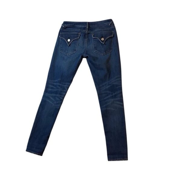 Vigoss The New York Skinny Low-Rise Stretch Jeans Size 26 Womens Blue Denim - Picture 3 of 9